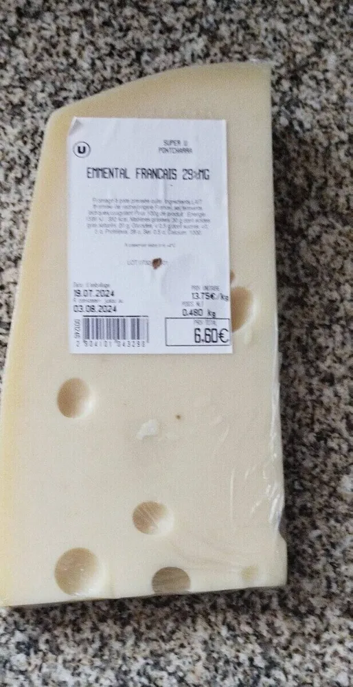 Emmental français 29%MG