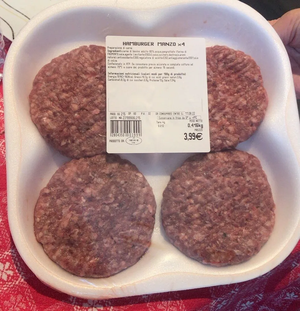 Hamburgher manzo