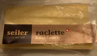 Scheiben Raclette Knoblauch