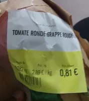 Tomate Ronde Grappe Rouge