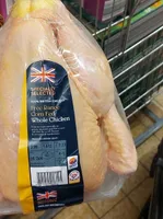Free range corn fed whole chicken
