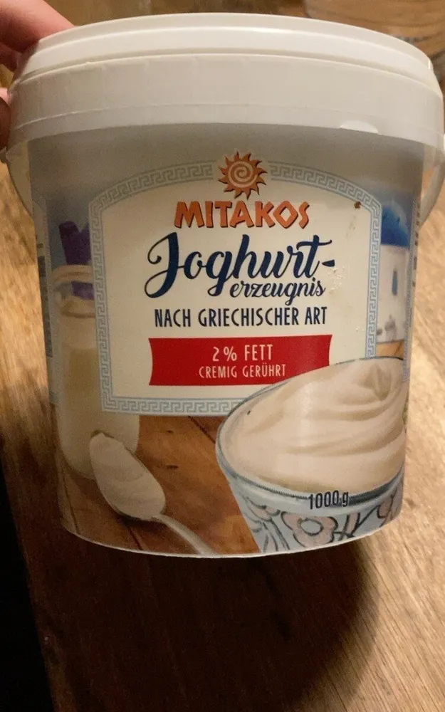 Joghurterzeugnis nach griechischer Art
