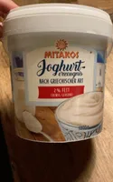 Joghurterzeugnis nach griechischer Art