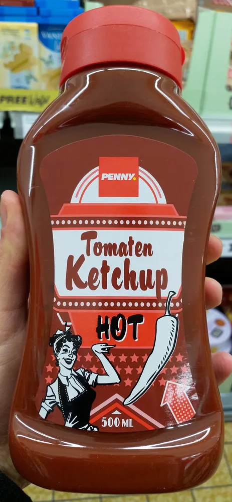 Tomaten ketchup hot