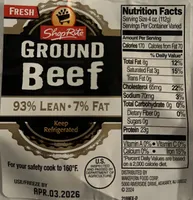 Ground beef