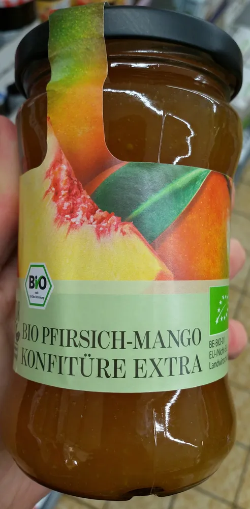 Pfirsich-mango Konfitüre extra