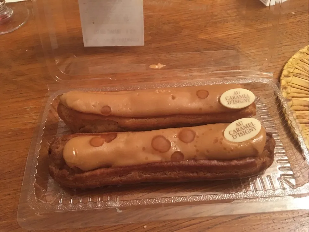 Eclair caramel x2