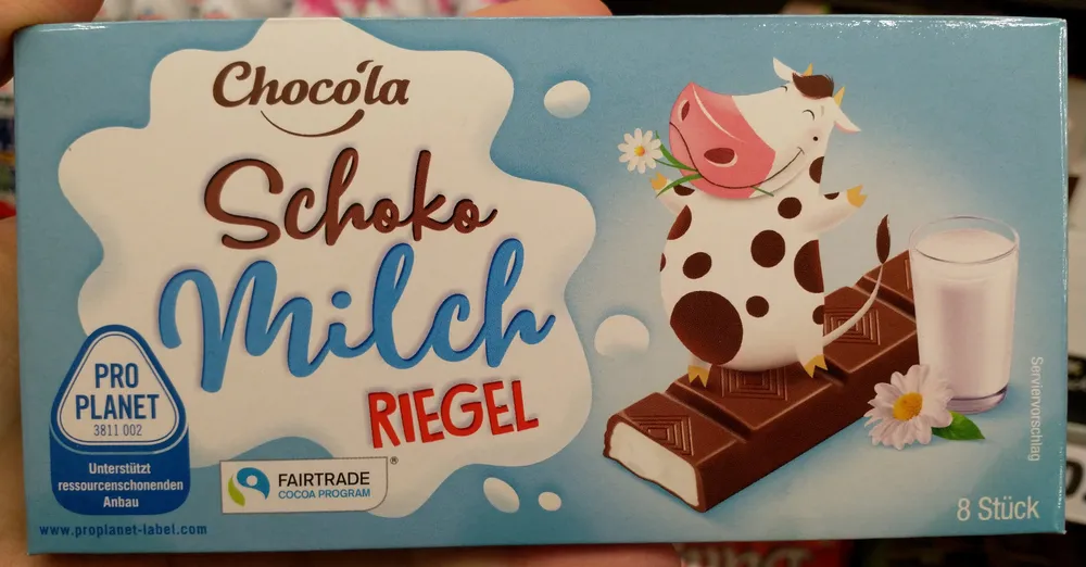 Schoko-Milch-Riegel