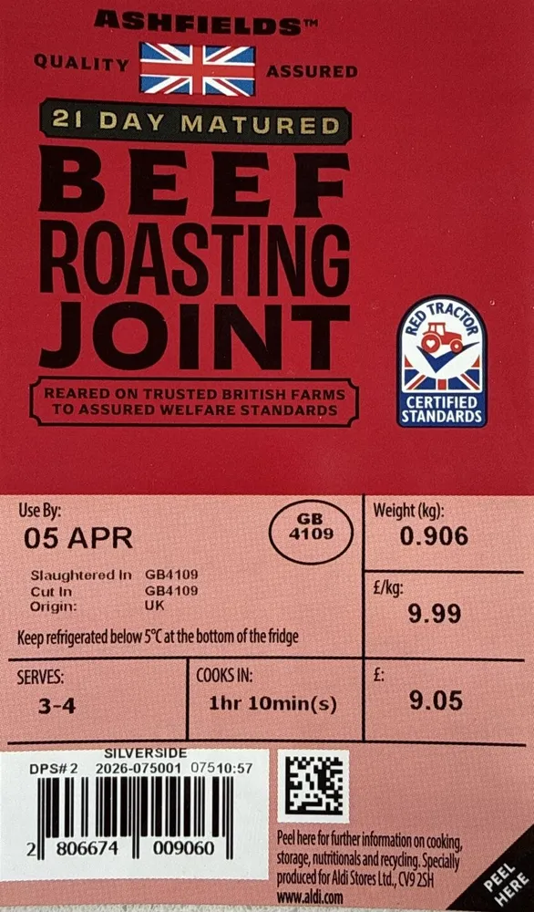 Beef Roasting Joint