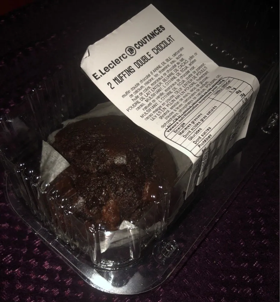 Muffins double chocolat