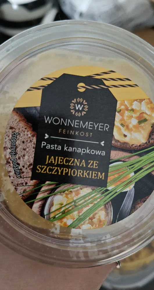 Pasta kanapkowa JAJECZNA ZE SZCZYPIORKIEM