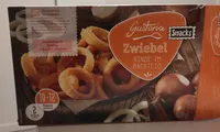 Zweibel Ringe im Backteig