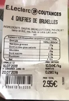 Gaufres de bruxelle