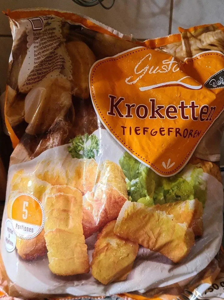 Tiefgrfrorene Kroketten