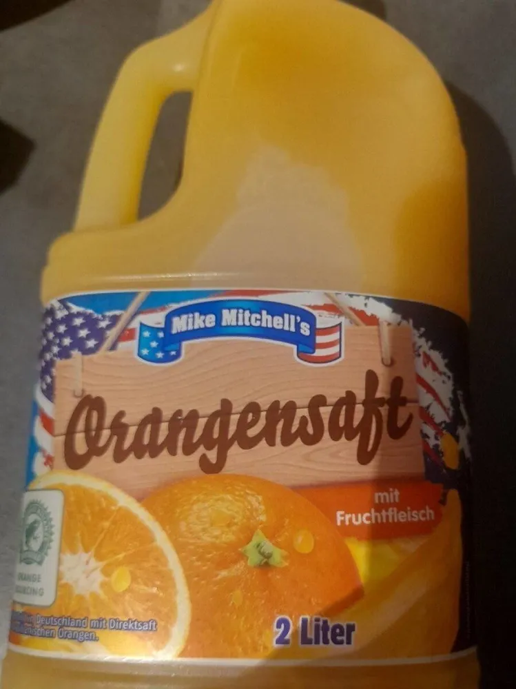 Orangensaft (mit Fruchtfleisch )