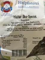 Pfister öko-spezial