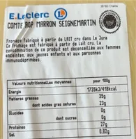 Comte aop marron seignemartin