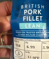 Pork fillet