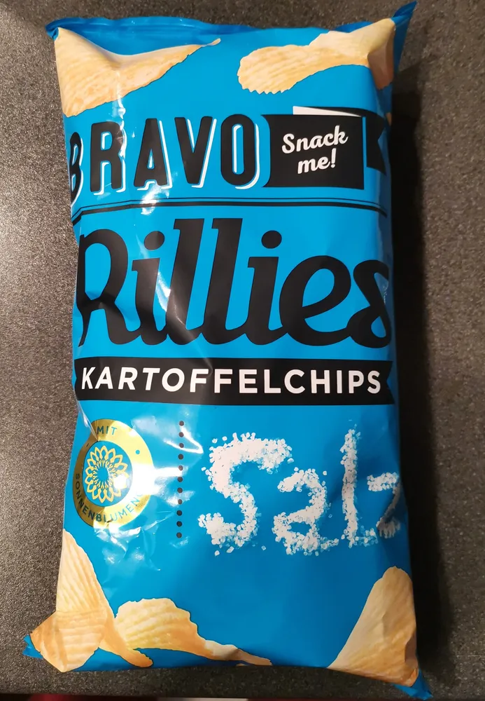 Bravo Rillies Kartoffelchips Salz