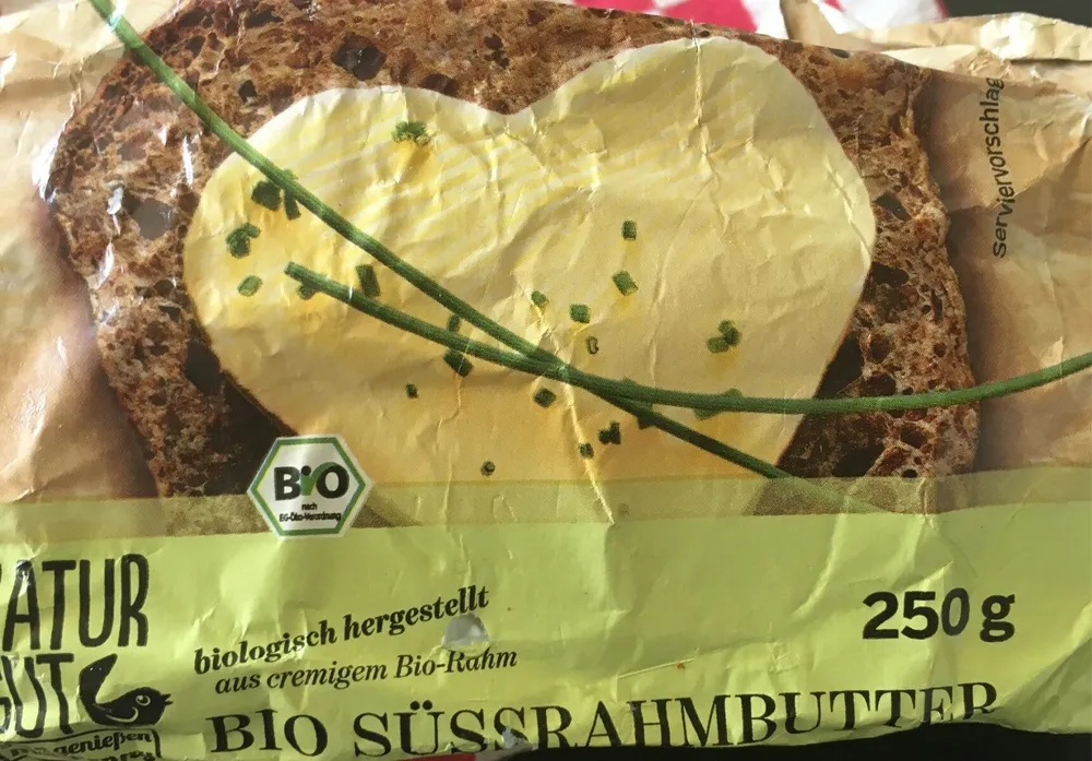 Bio Suessrahmbutter