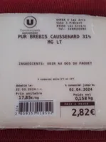 Pur Brebis Caussenard 31% MG LT