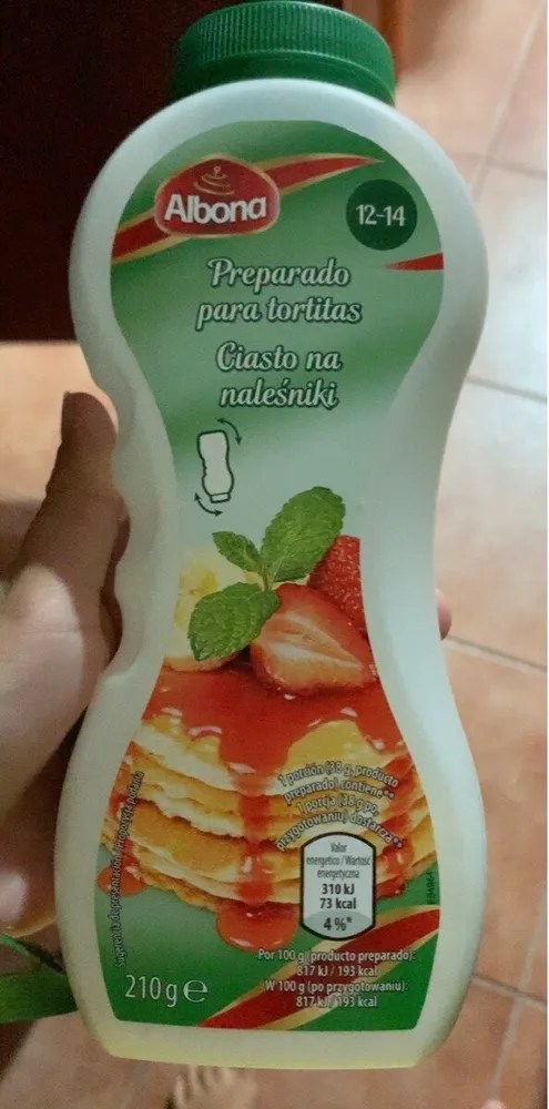 Preparado para tortitas