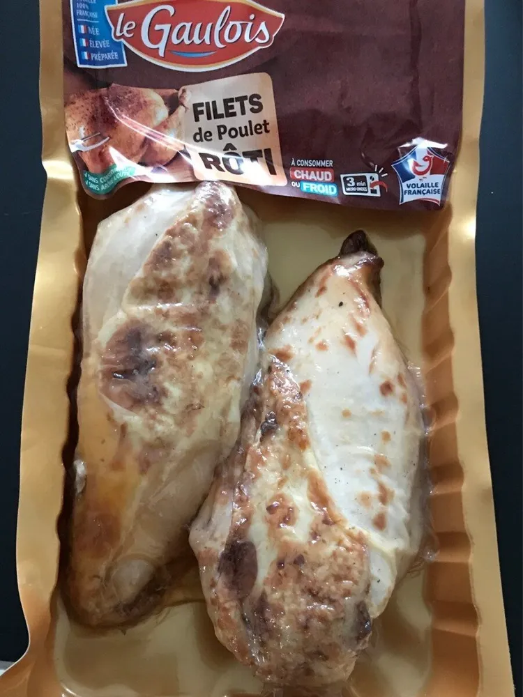 Filets de poulet roti