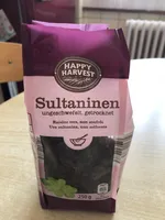 Sultaninen, ungeschwefelt, getrocknet