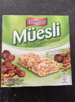 Barres aux noisettes