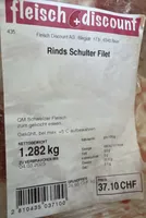 Rinds Schulter Filet