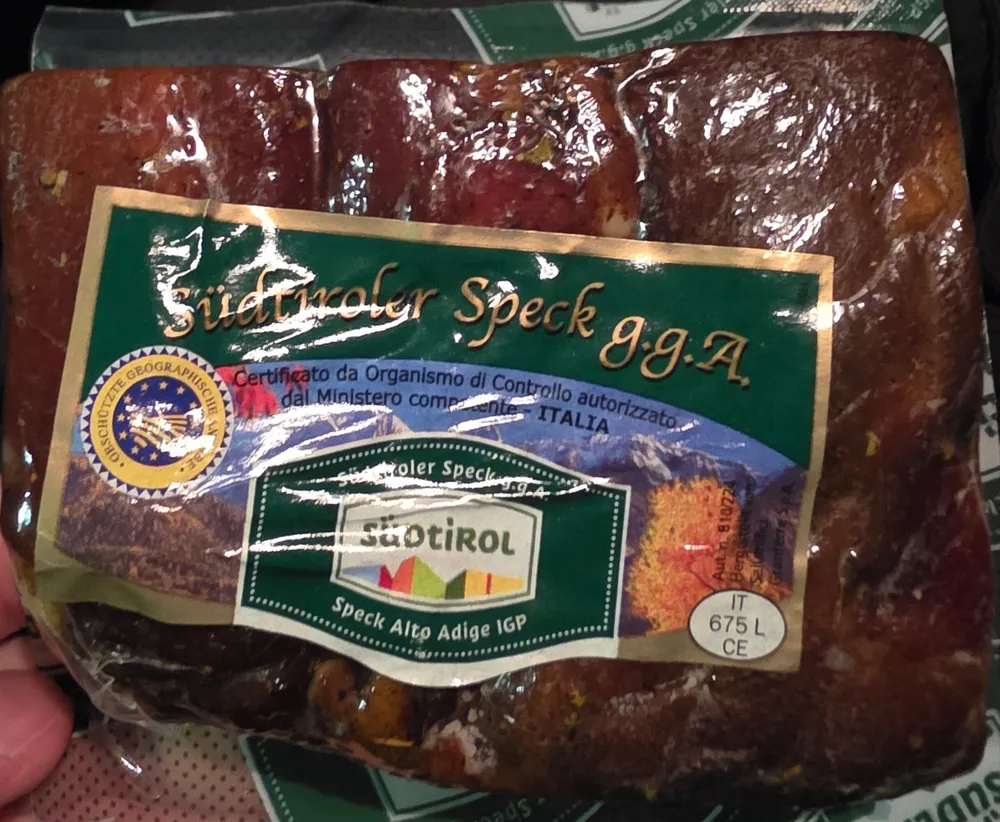 Speck Alto Adige IGP