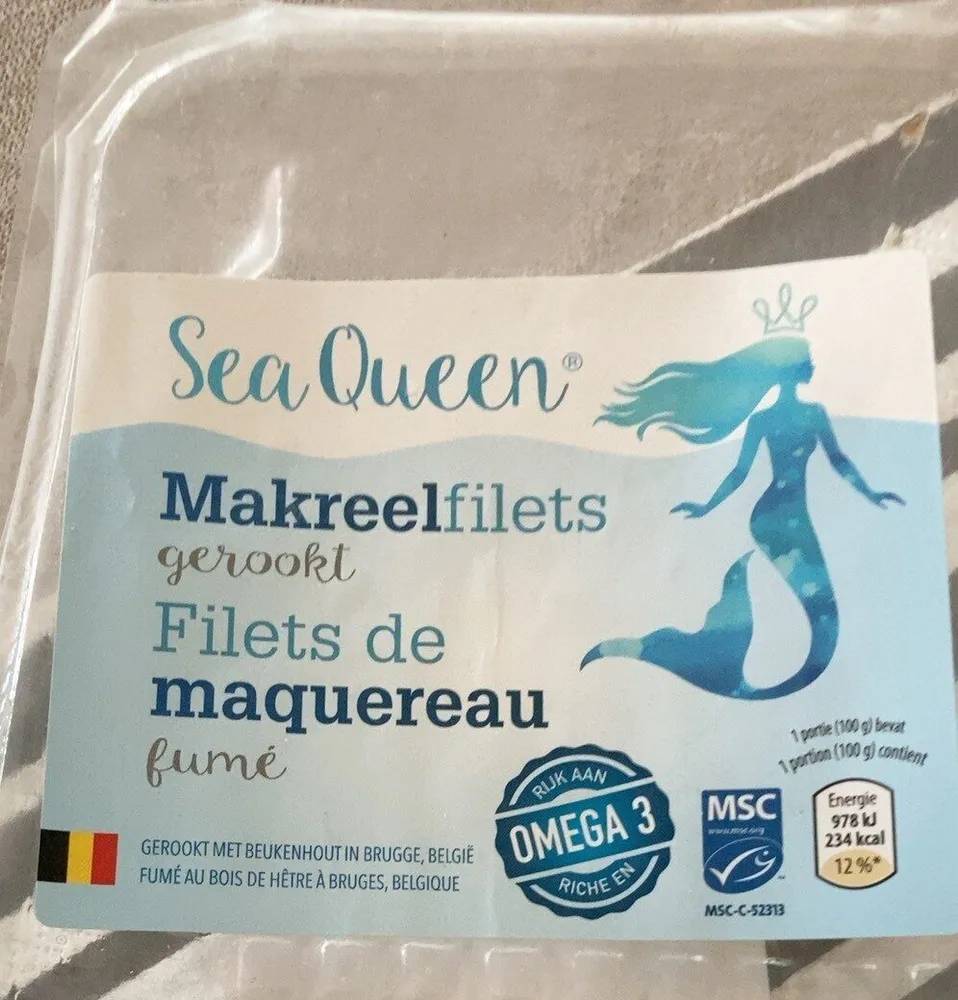 Filets de maquereau fumé