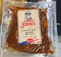 Farmer john's echine de porc marinée