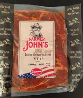 Échine de porc marinée
