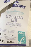 Lachsforellenfilet