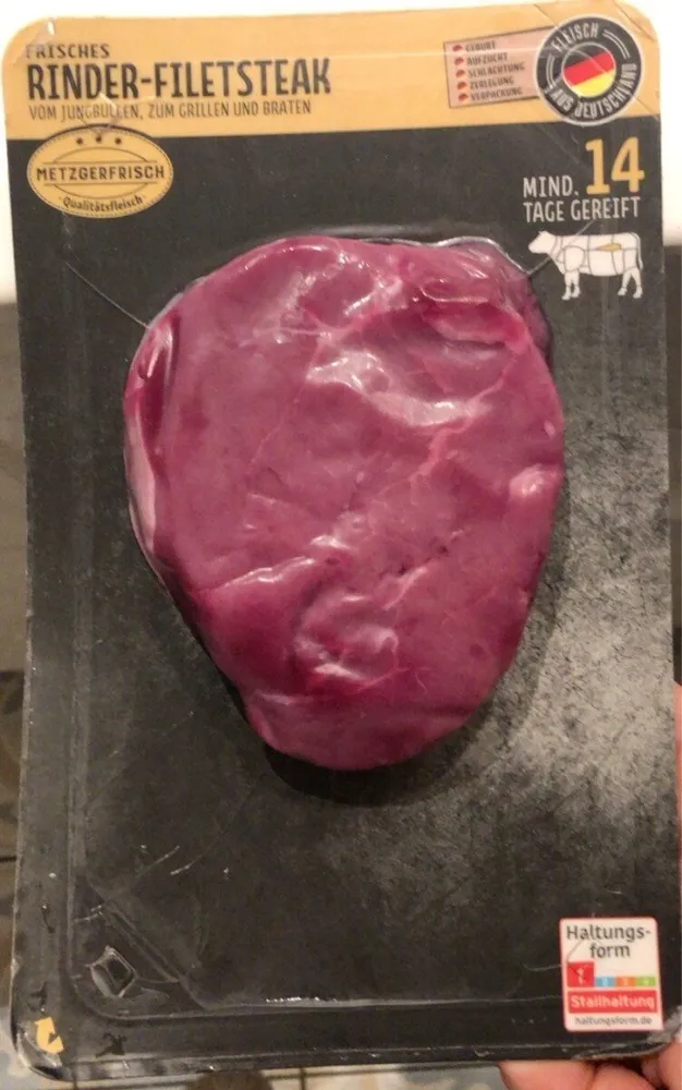 Frisches Rinderfilet steak