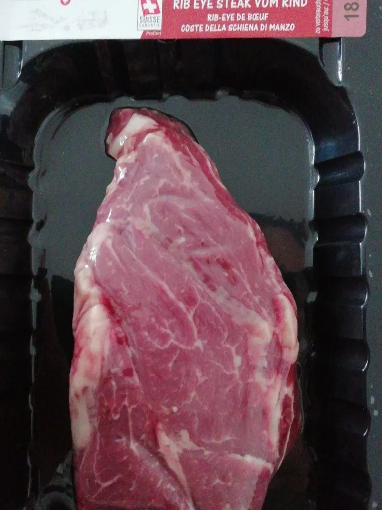 Rib eye boeuf