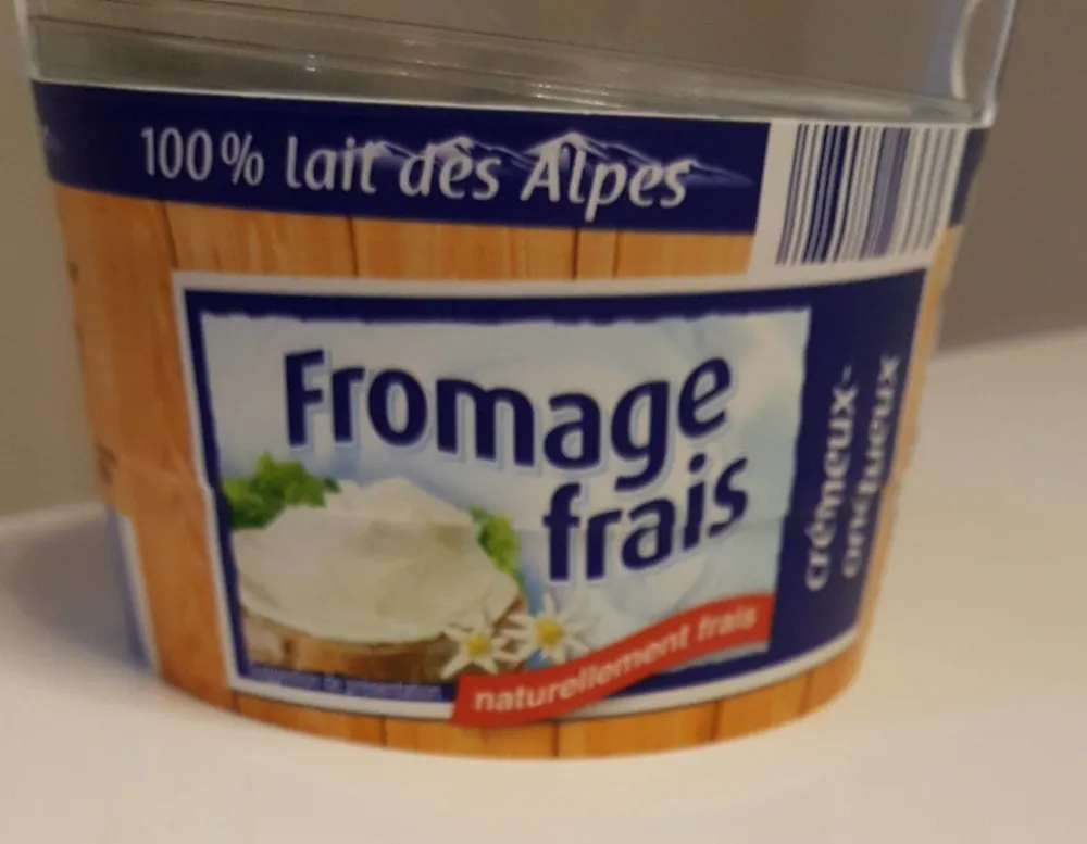 Fromage frais crémeux