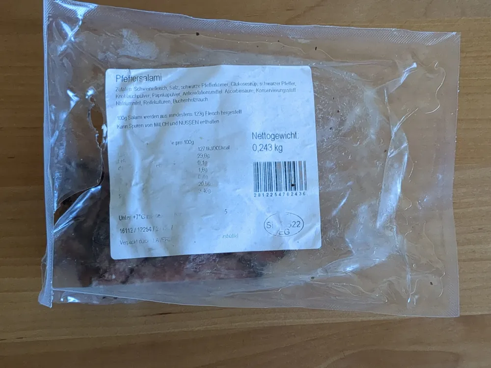 Pfeffersalami