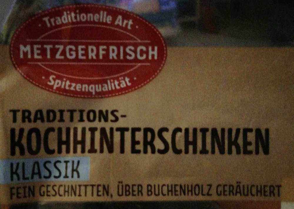 Traditons-Kochhinterschinken, Klassik, fein geschnitten