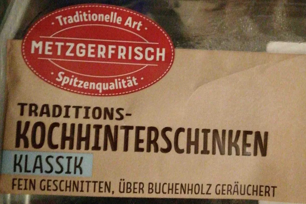 Traditions-Kochhinterschinken, Klassik, fein geschnitten