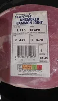 Unsmoked Gammon Joint