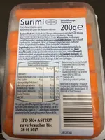 Surimi Fischfleisch Sticks natur / Bâtonnets de chair de poisson natures