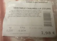 Veritable chaumes