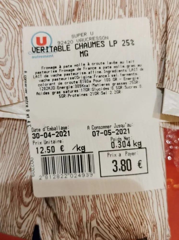 Chaumes LP 25%MG