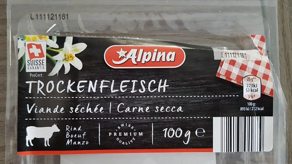 Trockenfleisch