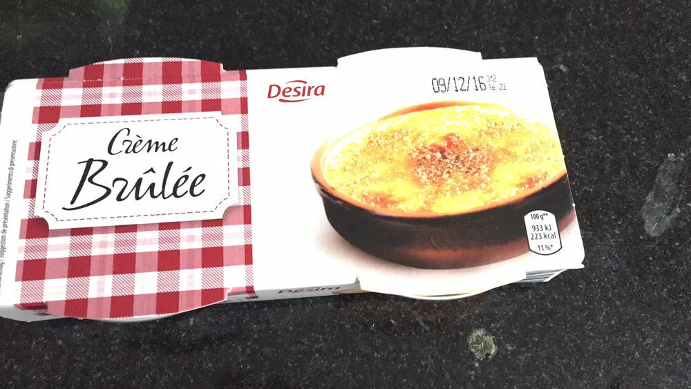 Desira Crème brûlée