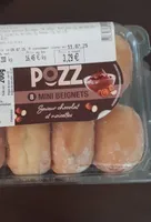 8 MINI BEIGNETS Saveur chocolat et noisettes