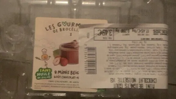 8 mini beignets goût chocolat