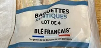 Baguettes rustiques X4